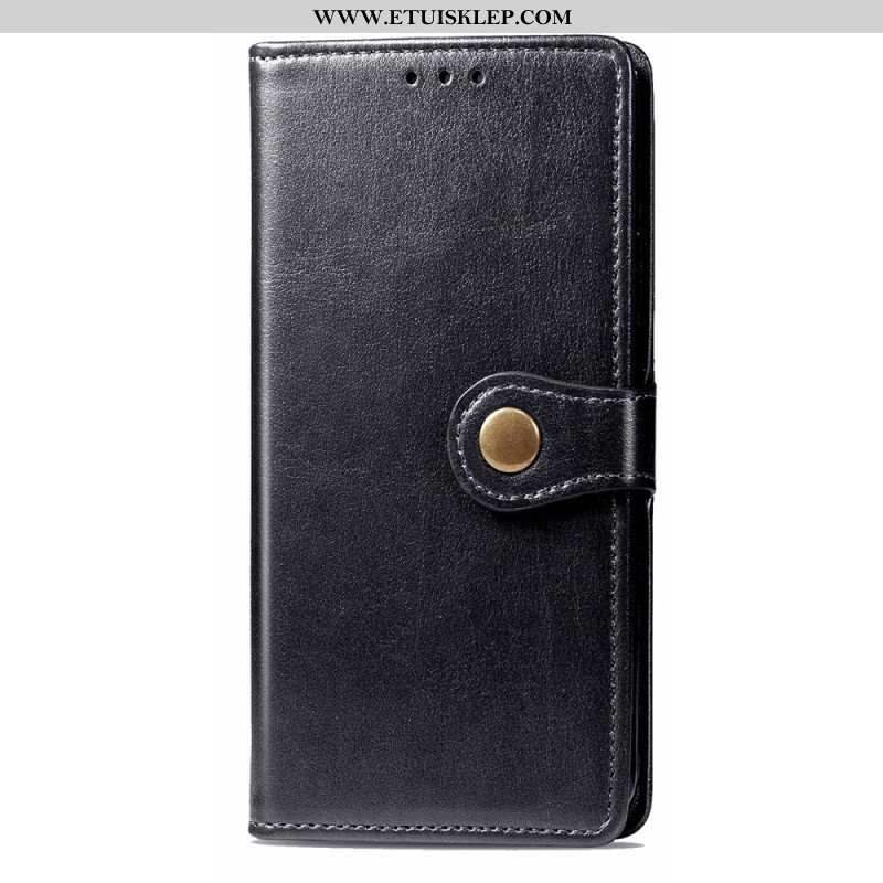 Etui Folio do Xiaomi Redmi Note 10 5G /poco M3 Pro 5g Z Nitowanym Zapięciem I Smyczą